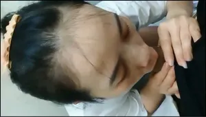 Tình nhân quảng nam lén lút bú bú cho anh bồ trong phòng tắm